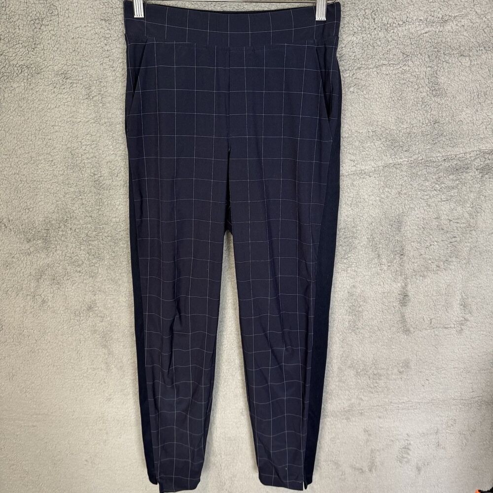 Athleta Pants Womens 0 Blue Brooklyn Ankle Mid Rise Stretch Commute Work